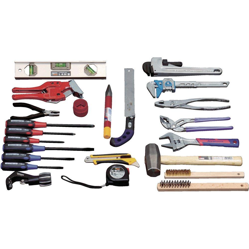 

Набір професійних сантехнічних інструментів TRUSCO Pikaichi з 24 предметів PK-H1