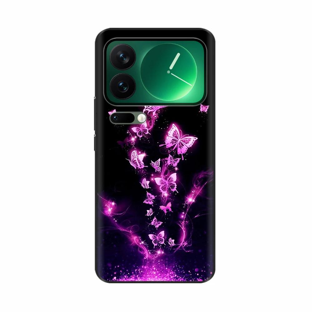 Pour Xiaomi 17 Pro Max 17 Pro Étui Motif Mode Fille Étui de Téléphone Souple pour Xiaomi Mi 17 Mi17 Pro Max Coque Arrière Antichoc