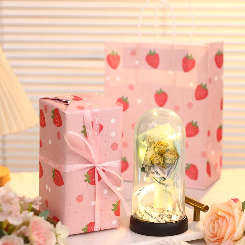 Rose Bouquet Night Light – Ideal Birthday Gift for Women, Friends, or Classmates