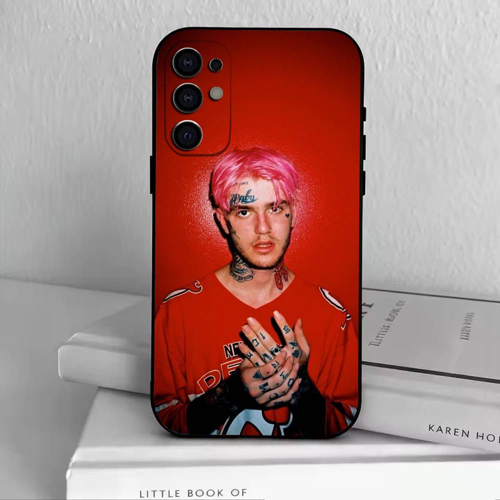 Emo Rap-Lil Peep  Phone Case Black Silicone Soft For Samsung S25,S24,S21,S22,S23,S30,Ultra,S20,Plus,Fe,Lite