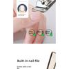 Stainless Steel Nail Clipper Set Professional Manicure Pedicure Tools Full Set for Men Women Home Travel Use