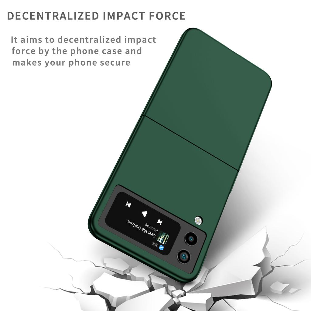 Mode Schlank Hart Anti-Schweiß Passgenaue Hülle Für Samsung Galaxy Z Flip 4 5g Flip4 Flip3 Flip 3 Zflip4 Rutschfeste Handyhülle