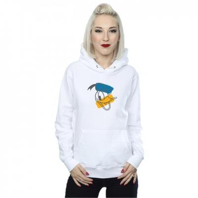 Womens/Ladies Donald Duck Head Hoodie