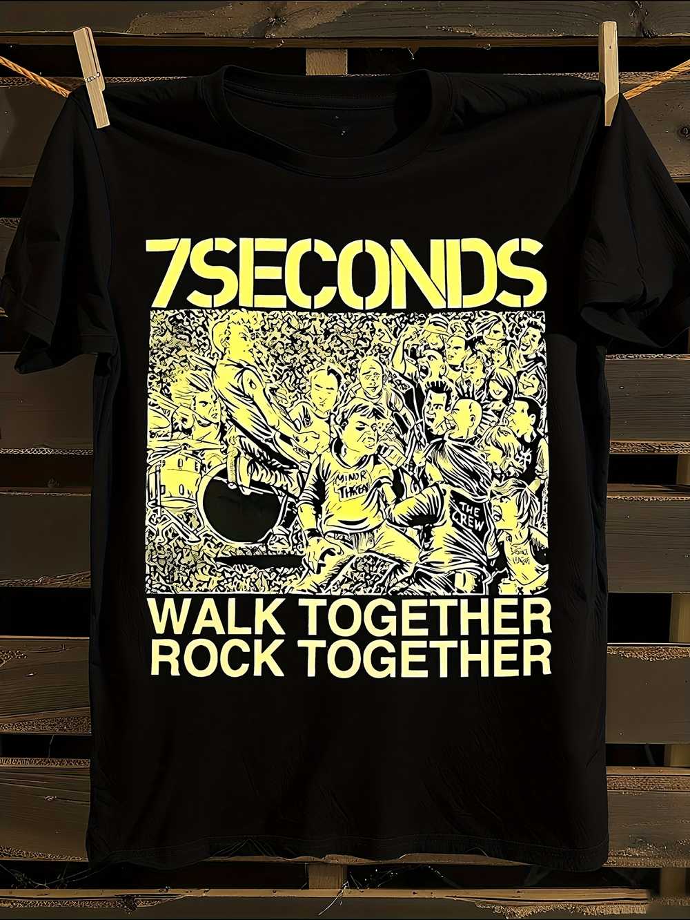7 Seconds Punk Rock Graphic T-Shirt M