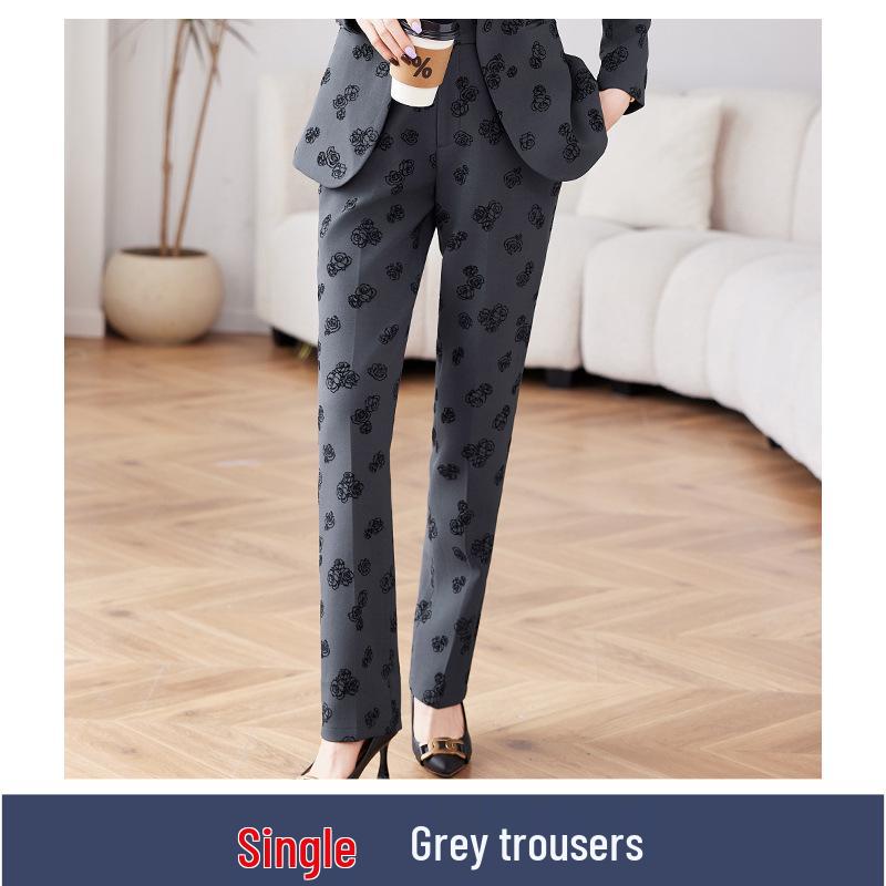 

Женский вышитый цветочный костюм-блейзер Осень/Зима 2024 - Профессиональная одежда высокого класса XXXXL