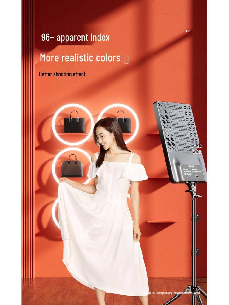 Professional Mobile Live Streaming Fill Light for Outdoor Video Shoots