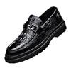 Casual Leather Shoes Men's Cowhide Dress Business Men's Loafers Business Doudou Shoes
