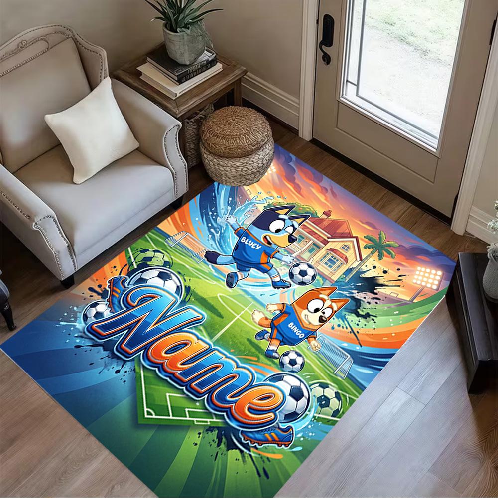 Paw Patrol Halloween Night Personalized Text Floor Mat Suitable for Bedrooms Foyer Dormitory Outdoor Antislip Carpet Decorate Offices