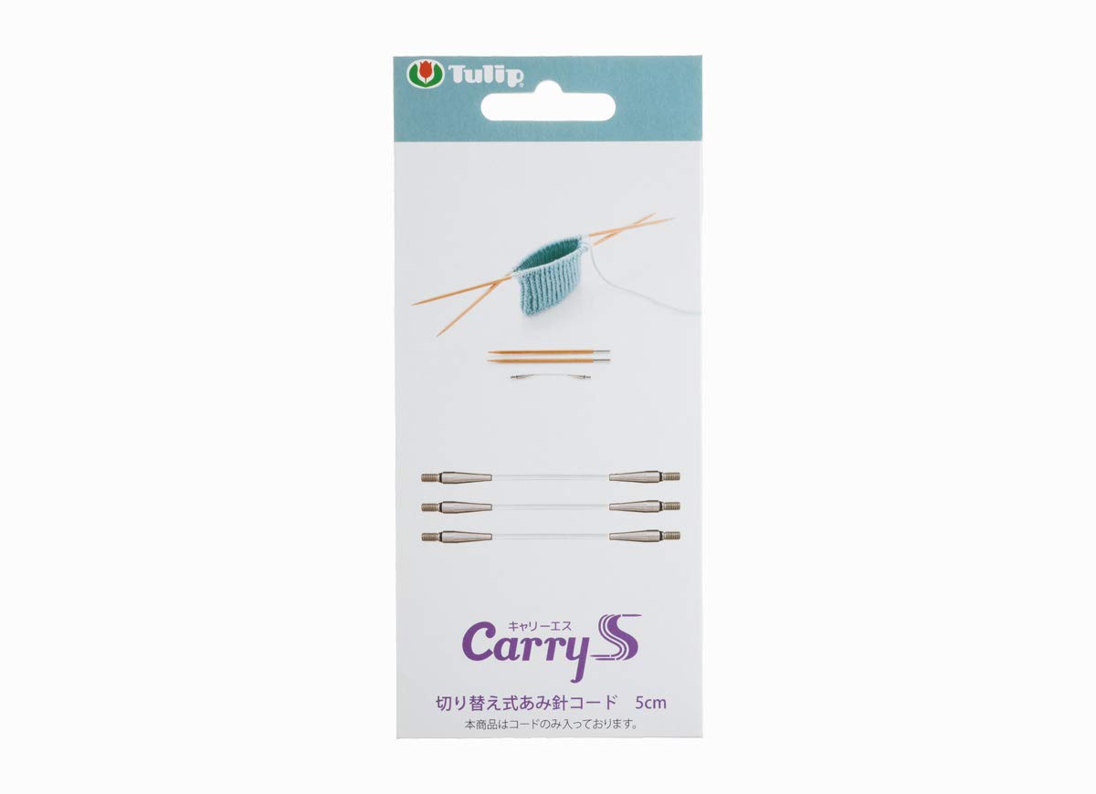 

Tulip Knitting Needles Interchangeable Knitting Needle Cord 5cm Carry-S 3-Pack CSJA-01