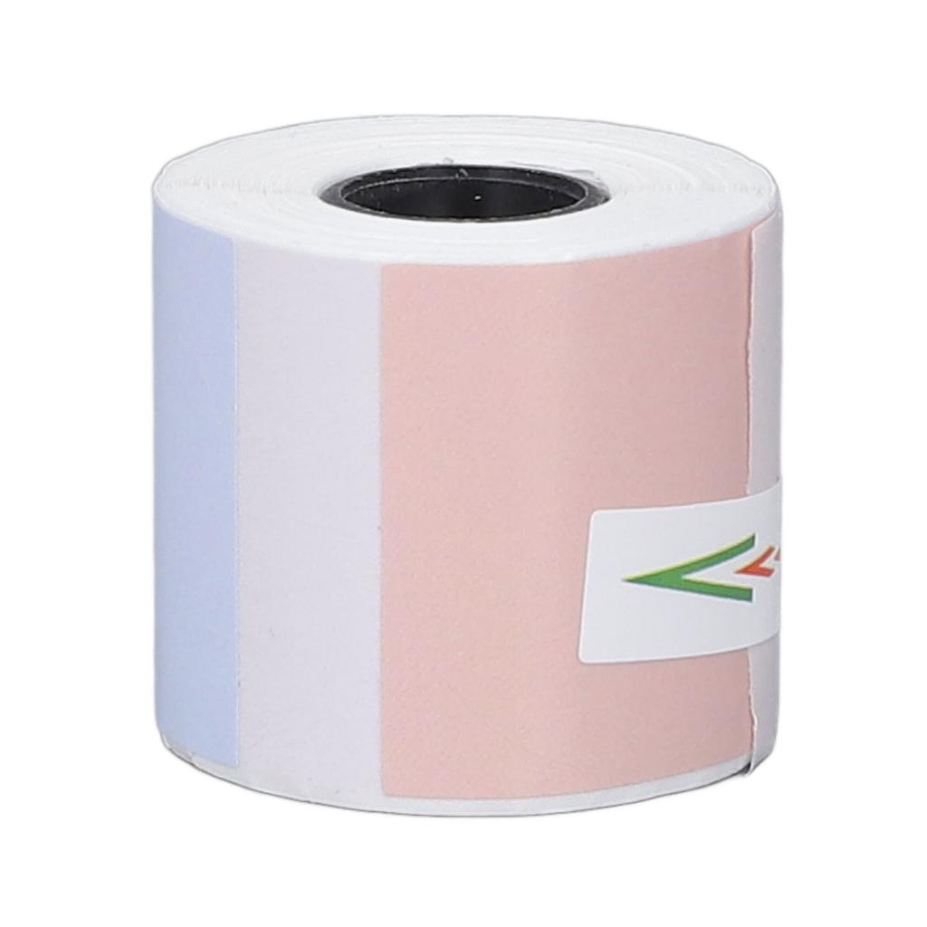 Yuvarlak Termal Etiket 30x30mm Taşınabilir Kendinden Yapışkanlı Küçük İşletme Termal Etiket Renkli