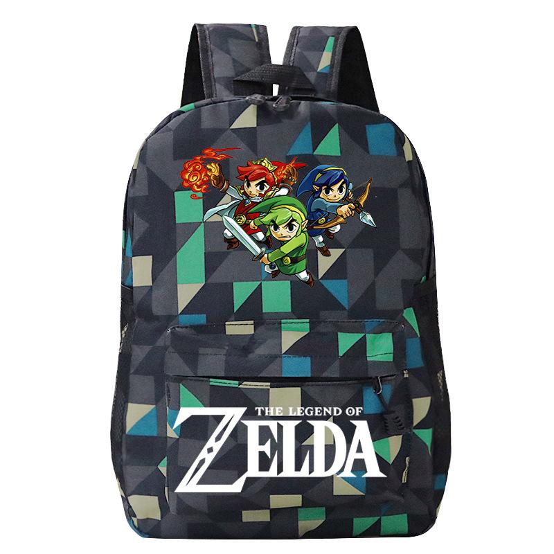Printed Schoolbag, High-Capacity Backpack For Primary And Secondary School Students