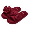 Lidani red slippers wedding a pair of festive high-end light luxury dowry wedding home non-slip couple slippers women