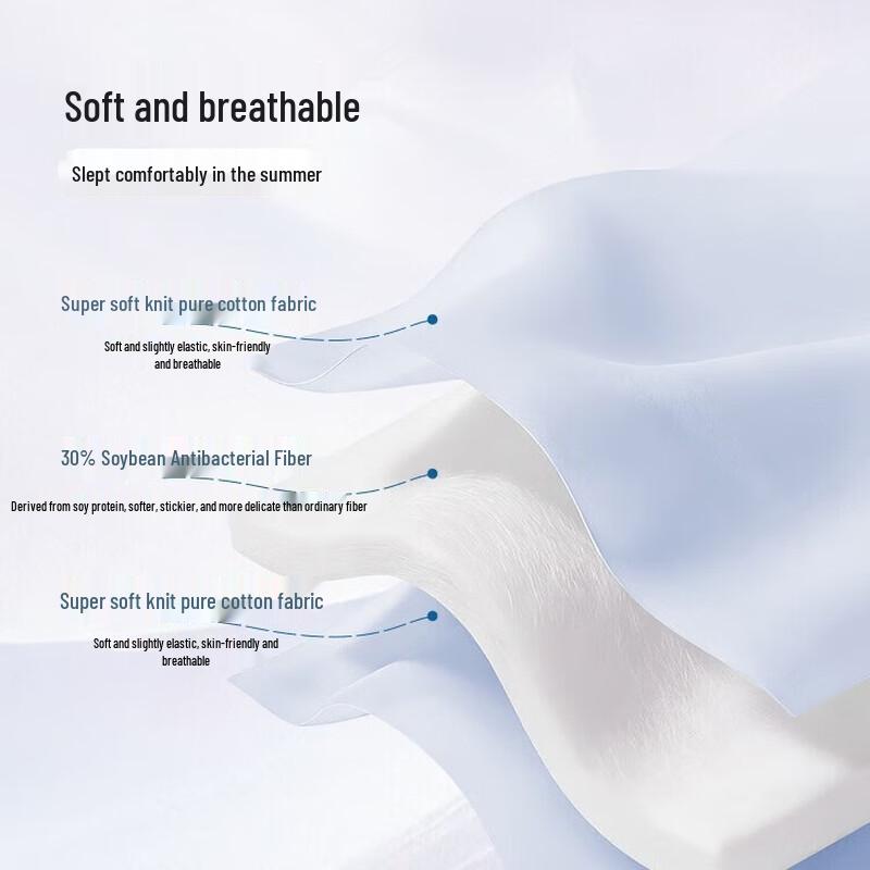 FUANNA A-Class Machine Washable Soybean Fiber Quilt