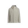 New BUSINESS CASUAL Parka Fleece Coat Men's Pebble Silver Gray IZ1591