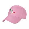 Baseballpet HET ZIT IN MIJN DNA Mexico Vlag Mexicaanse Fans Embleem Coole Fans Wilde Zonneklep Met Klep Verstelbaar Buiten Caps Unisex Dames