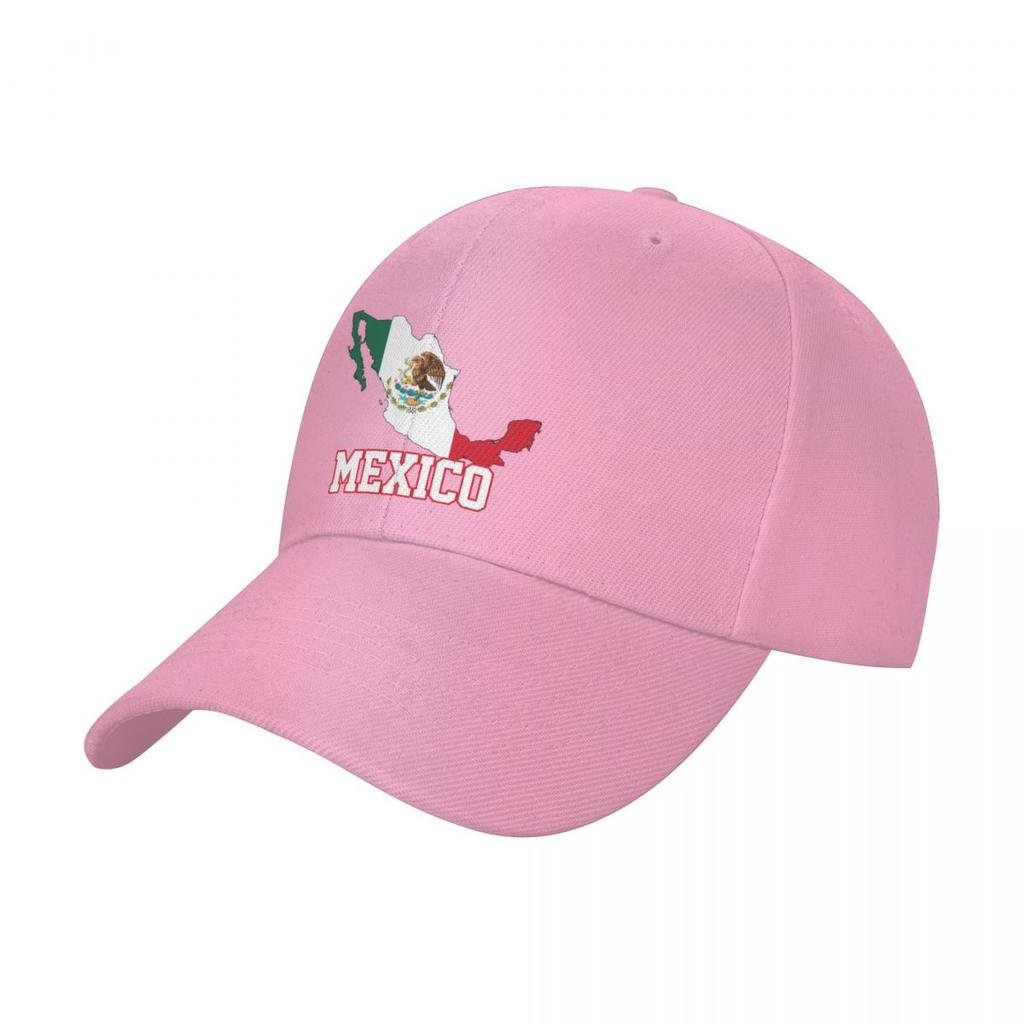 Baseballpet HET ZIT IN MIJN DNA Mexico Vlag Mexicaanse Fans Embleem Coole Fans Wilde Zonneklep Met Klep Verstelbaar Buiten Caps Unisex Dames