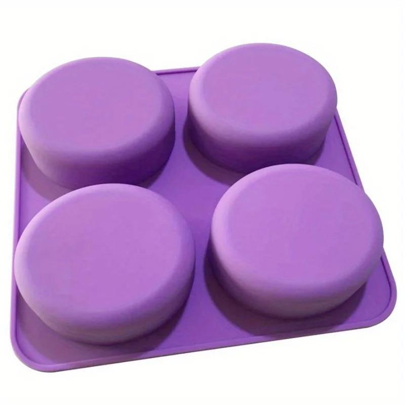 1 Set Of Butterfly Flower Silicone Molds Handmade Soap Molds Suitable Home Kitchen Kids Brithday Beautiful Purple Cake Molds
