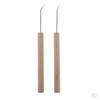 4Pcs Wooden Handle Crochet Hooks Knitting Weaving