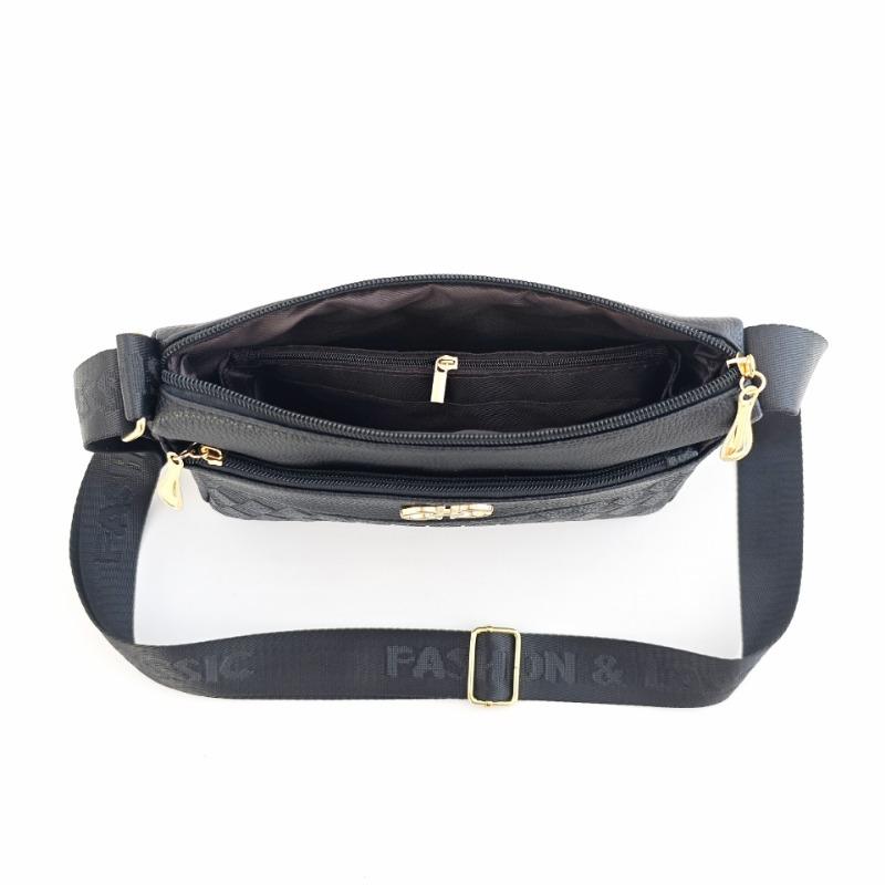 New Chinese mother messenger bag large capacity women's shoulder bag light and practical shopping bag