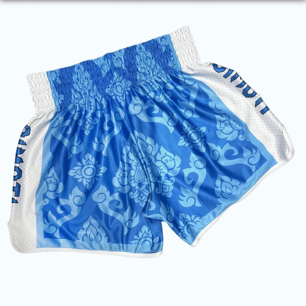 Tradition Thai Drawing Muay Thai Kickboxing Boxing MMA UFC Shorts Gym Sport Unisex Men Women Workout Quick Dry Print Elastic High Waist Training