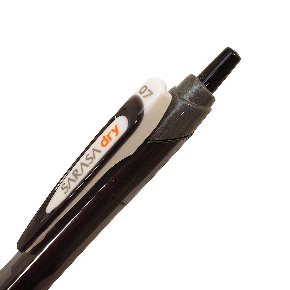 Zebra Sarasa Dry Gel Ink Ballpoint of Pen, 0.7mm, Blue, JJB31-BL (Pack 10)