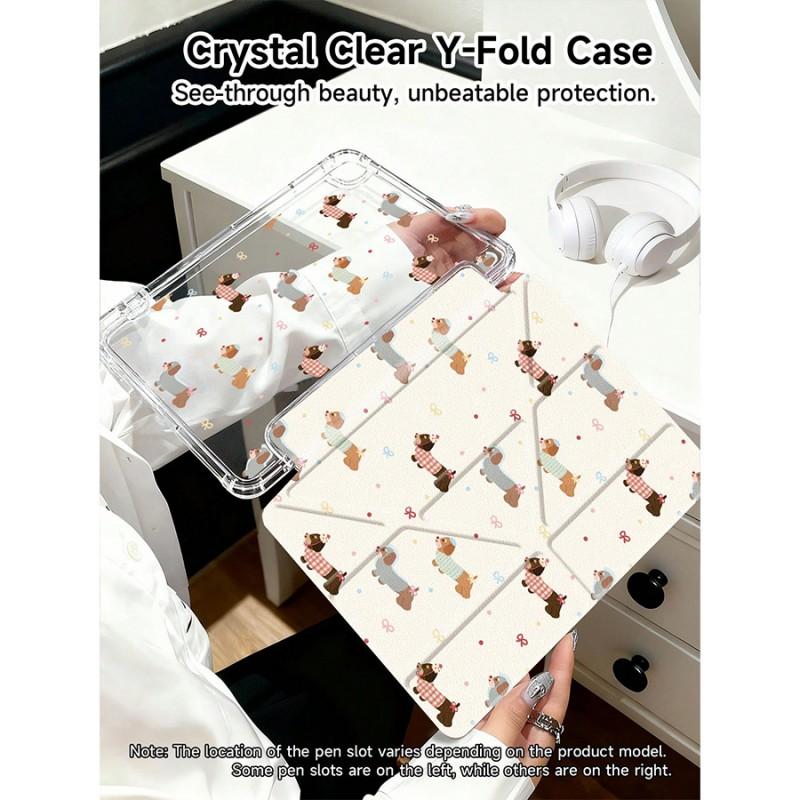 IPad Air 8 Case 11th Gen Cover With Stand Magnetic Scratch Drop Protection Acrylic Flip Ins Style