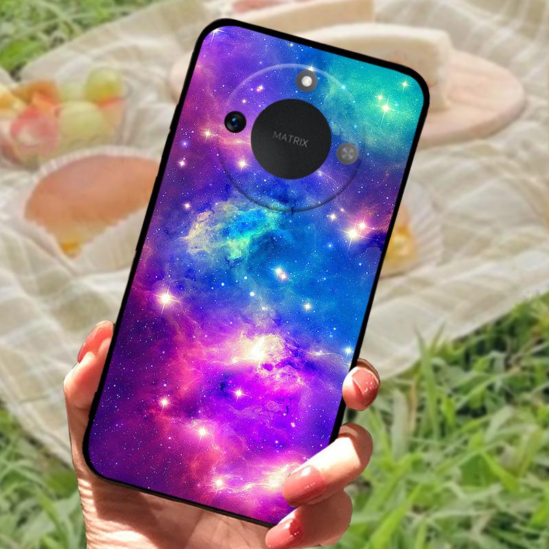 For Honor X9C Smart 5G Case Shookproof Silicone Soft TPU Phone Bumper Cover For Huawei Honor X9C 5G Cartoon Fundas Coque Cases