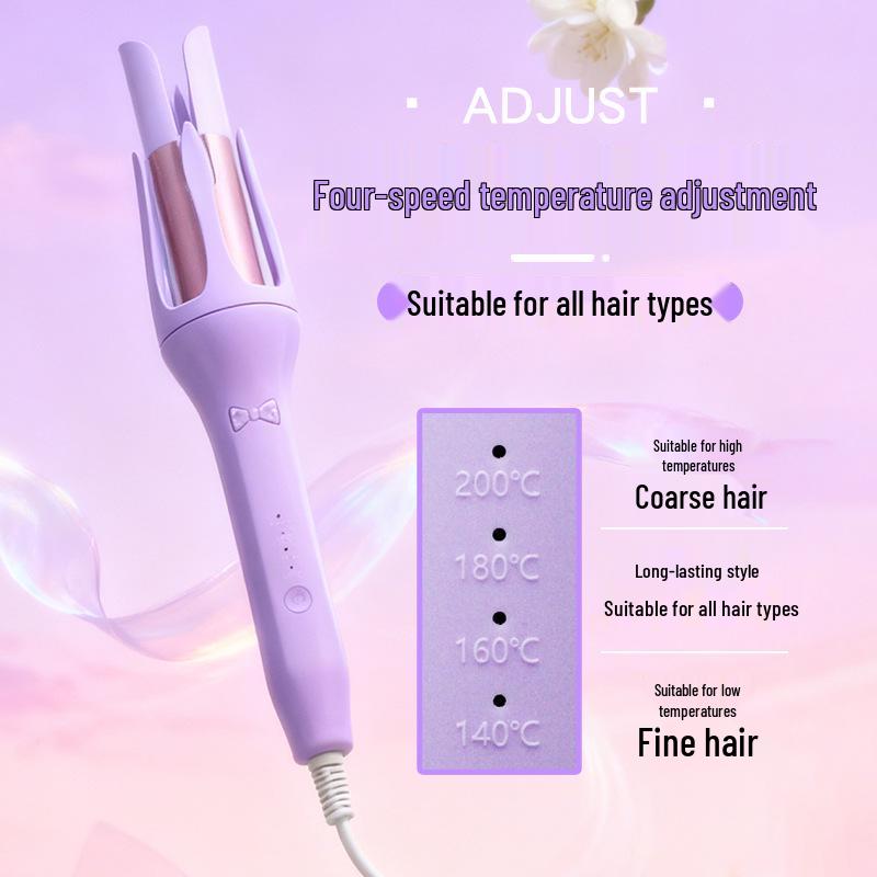 32mm Automatic Curling Iron with Negative Ion Technology for Big Waves and Hair Care