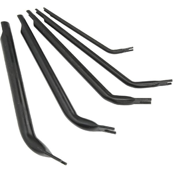 Air Line Disconnect Tool 5Pcs Truck Air Line Disconnect Tool Set, Double Ended Airline Disconnect Tool For Strong Duty Big Rig Truck Brake, Semi Car