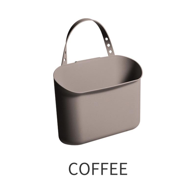 

Car Trash Can Plastic Practical Universal Durable Car Trash Bin Car Storage Box Detachable Storage Bucket