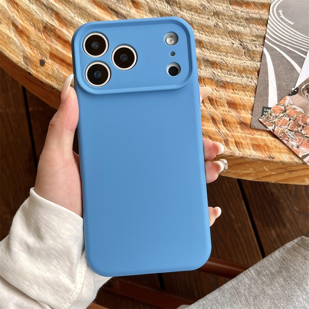 Liquid Silicone Protective Case For For Iphone 17 Air 16 Pro Max Plus 17Pro 17ProMax Camera Protection Matte Soft Cover