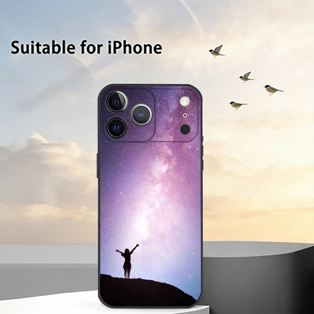 

Space For Galaxy U-Universe Phone Case Silicone Soft For IPhone 17 16 15 14 13 12 11 X XR Plus Pro Max Plus iPhone12