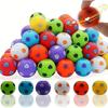 Mini Soccer Fidget Spinner Ball 1pc, Finger Stress Relief Toy, Party Prize Gift Bag Filler, Classroom Reward for Kids