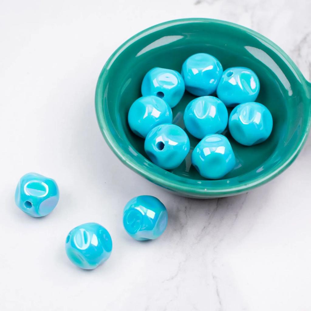 CH86 16mm 10pcs Colorful Fig Necklace Bracelet Charm Fashion Accessories Diy Handmade Beaded Material Beads Trend Accessory
