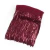 10 Yards 20cm Colorful Sequin Shiny Tassel Lace Trim Ribbon Fringe Diy Handmade Dance Performance Stage Costume Curtain Decor