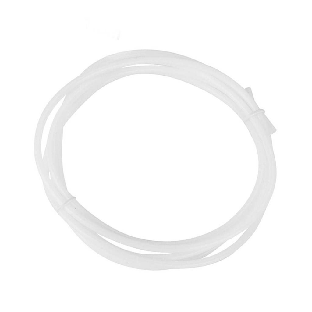 PTFE White Bowden Tube for 1.75 Filament (2.0mm IDCelsius4.0mm OD) For 3D printers (1.5 M)