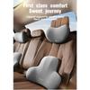 Car Neck Pillow Memory Foam Protective Lumbar Back Support Breathable Car Headrest Cushion Relieve Stress Car Seat Pillow