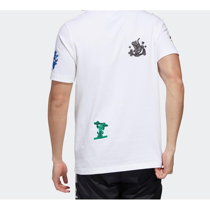 Adidas x Disney/ X Disney Goofy T2 T Shirt Men's White GP6478