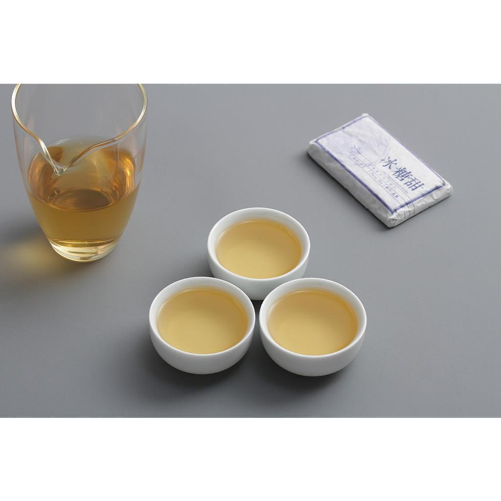 Yunnan Pu'er Tea Brick  Rock Sugar Sweet Big Tree Old Tree Raw Spring Tea 45g