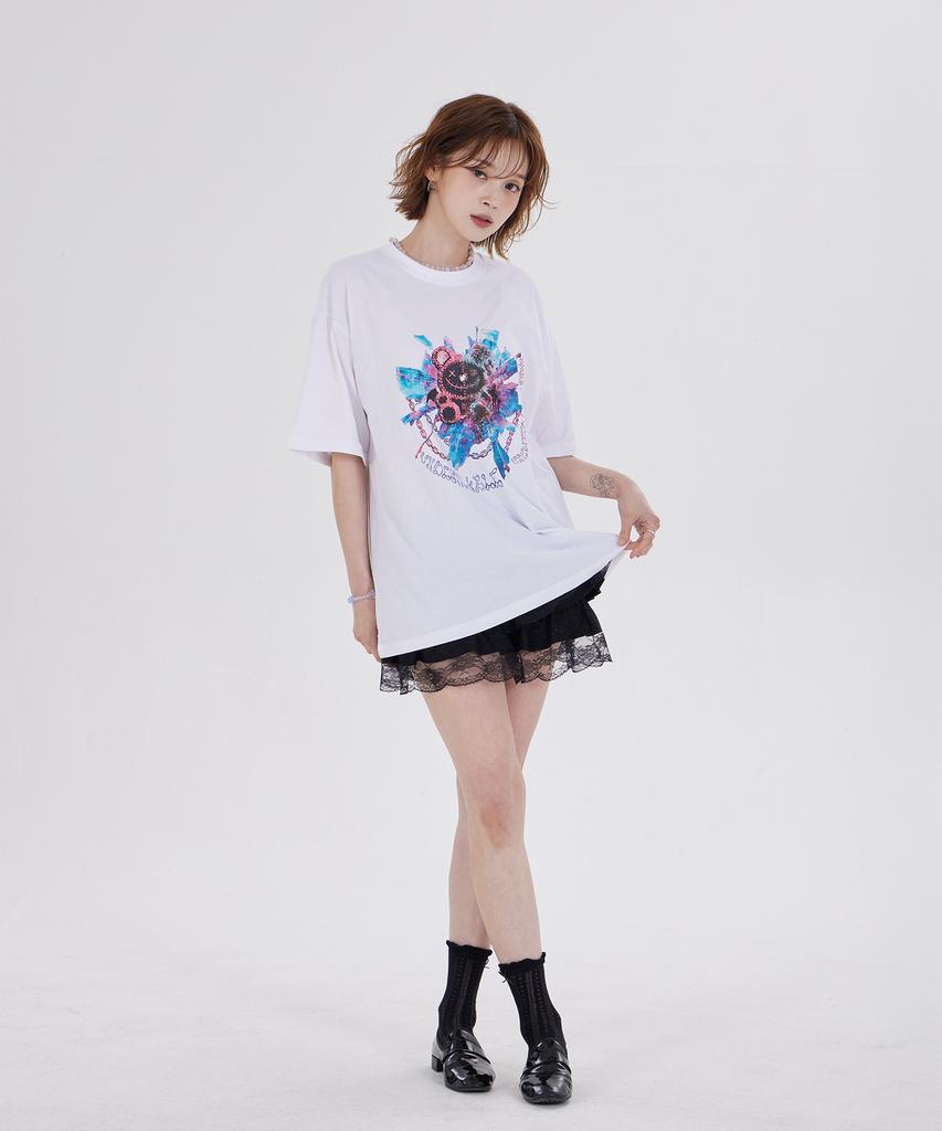 DYSFUNCT Unwanted Bears T-Shirt(White)