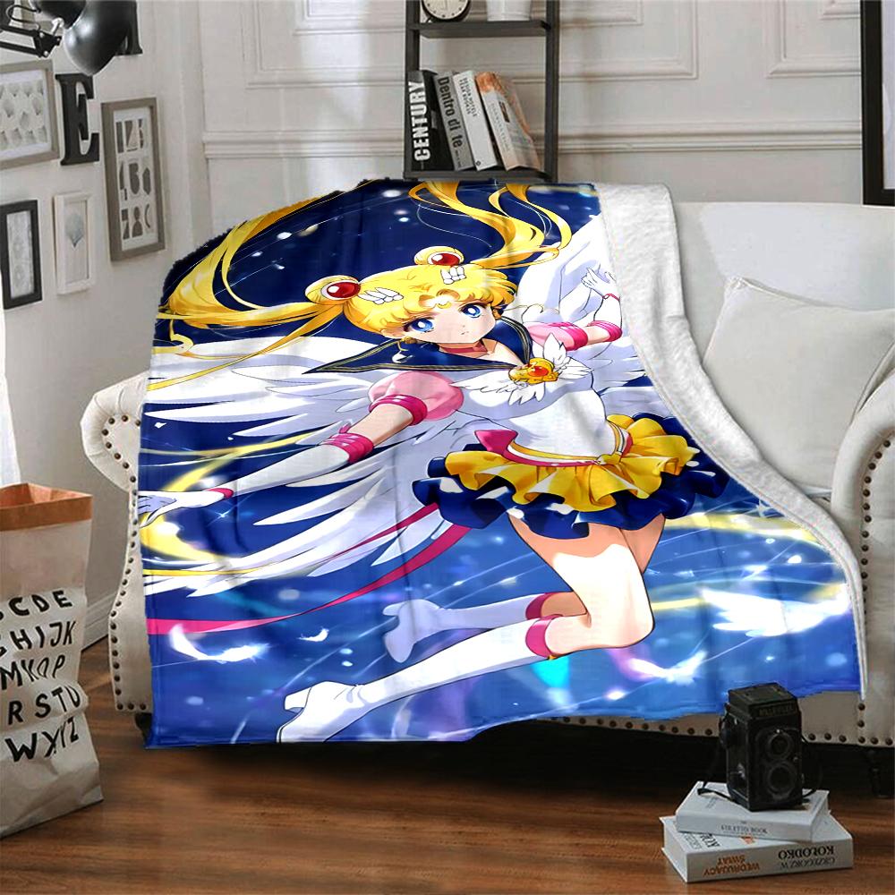 1Pc Superhero Girls' Adventure Blanket For Couch Bed Plush Cozy Fuzzy Blanket Super Soft Warm Blankets For Fall And Winter 0918243