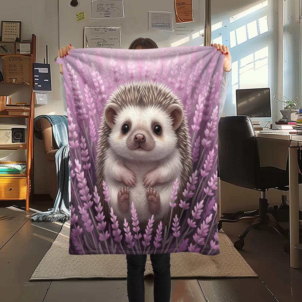 1 Manta de Franela con Estampado de Dibujos Animados, Alta Calidad, Cómoda para Todas las Estaciones, Decoración del Hogar, Calidez y Confort, Perfecta para Regalo de Navidad o Cumpleaños