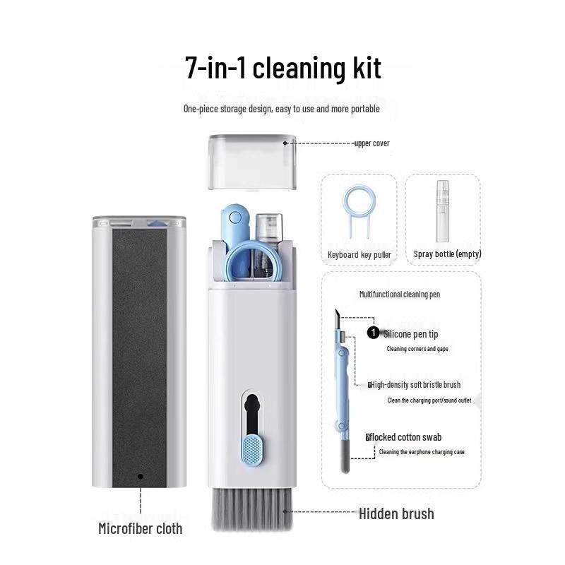 Herramienta de Limpieza para Teclado Mecánico: Cepillo de Cerdas Suaves para Eliminar el Polvo del Ordenador