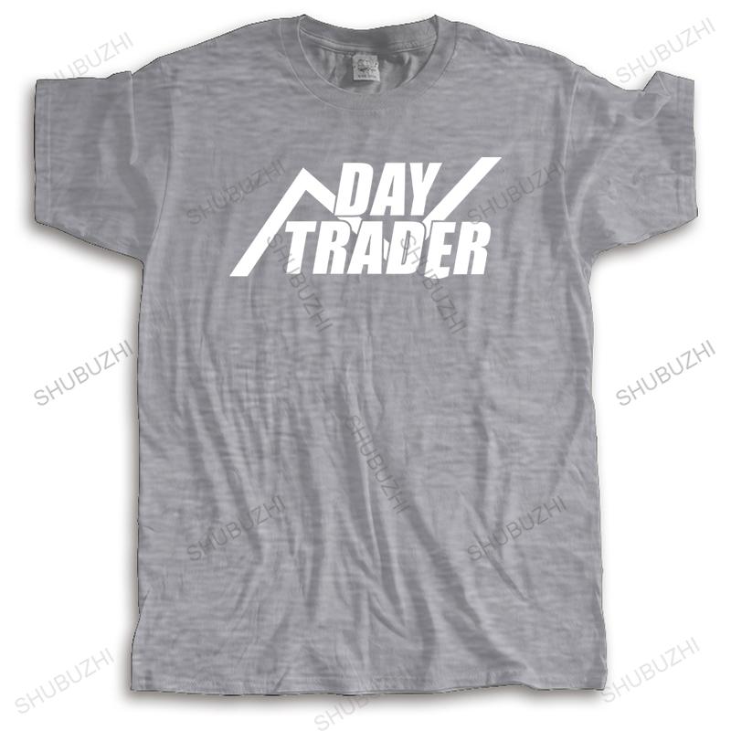 

men cotton tops Man crew neck tshirt DAY TRADER women unisex teeshirt casual tees Shubuzhi Brand Cotton T shirt Drop Shipping 4XL
