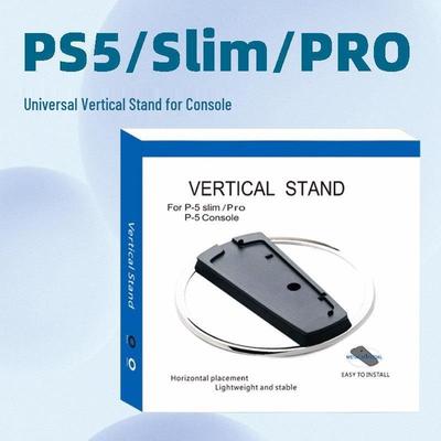 Universal Vertical Stand for PS5 Console: Pro/Slim Round Base Metal Stand
