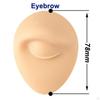 3D Lip Practice Skin Permanent Makeup Skin, Soft Silicone Fake for Beginners Cosmetic
