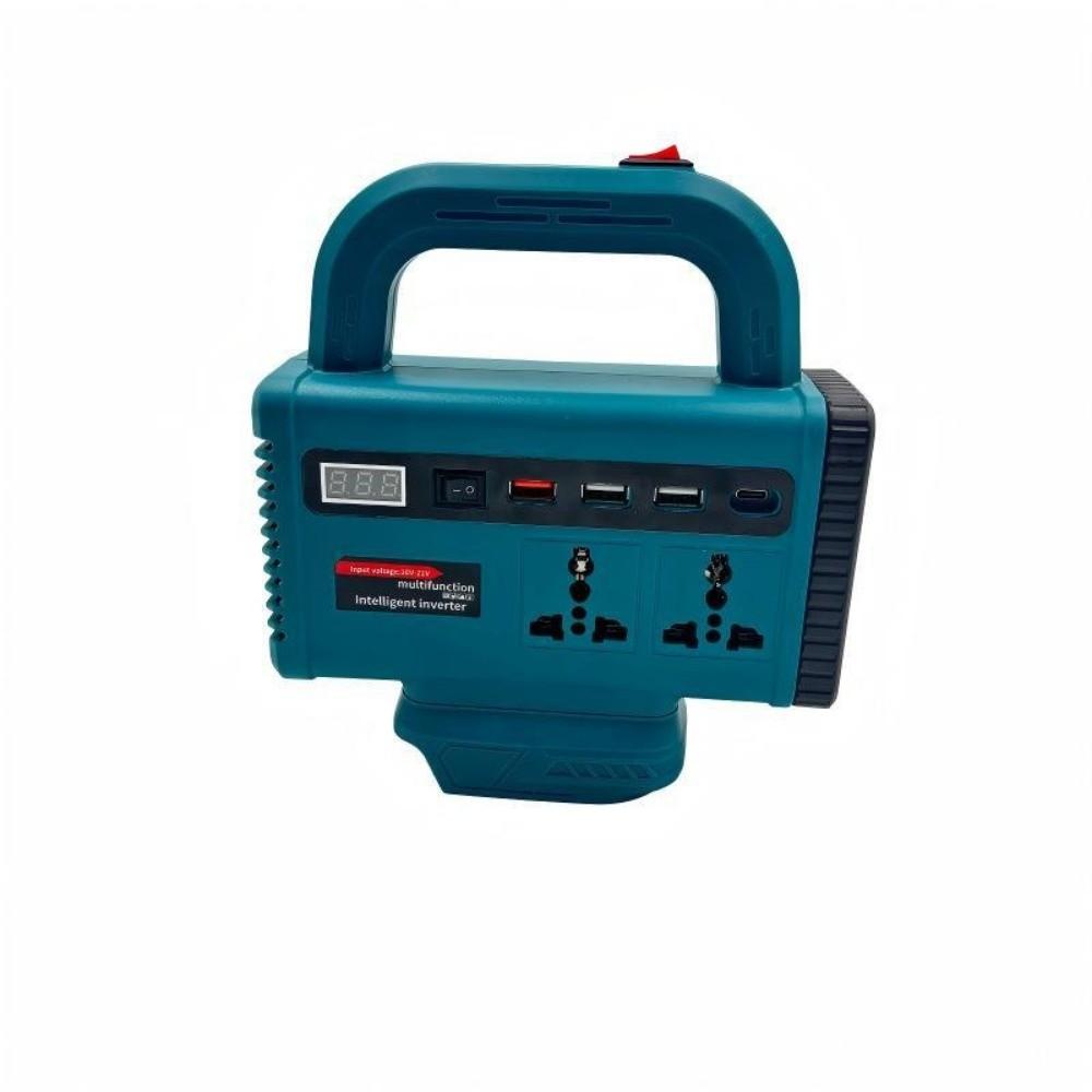 DC 18V-21V Eingang 120W Wechselrichter Elektrowerkzeug Akku-Wechselrichter Camping-Nutzung