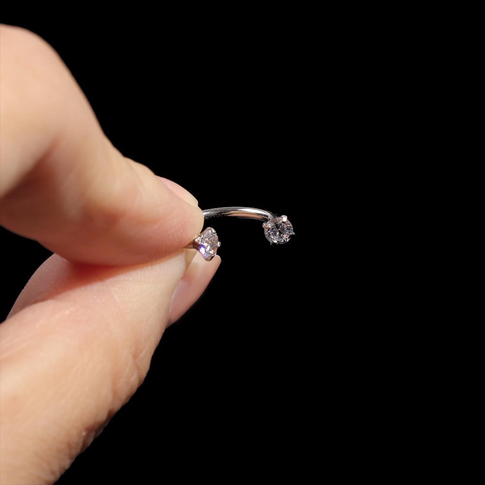Hot Popular Nose Lip Stainless Steel Eyebrow Ear Septum Cartilage Helix Captive Hoop Ring Jewelry