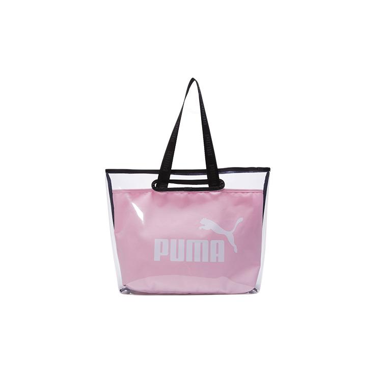 

New PUMA Pu Polyester Combo Bag Basket Bag Tote Bag Shopping Bag Shoulder Bag Handbag Regular Women s Cherry Blossom Pink 076116-03 38.1*11.9*32.0CM