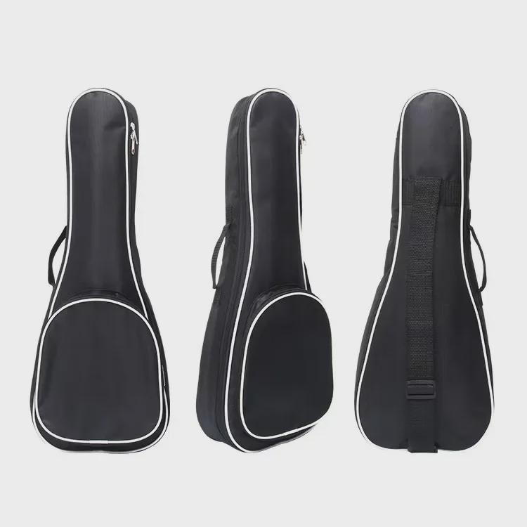 UK Waterproof Cotton Ukulele Bag, Single-Layer with White Edge, Professional Oxford Design